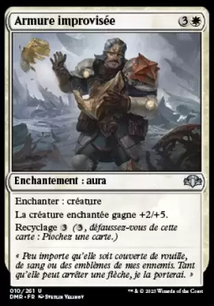 Dominaria Remastered - Armure improvisée