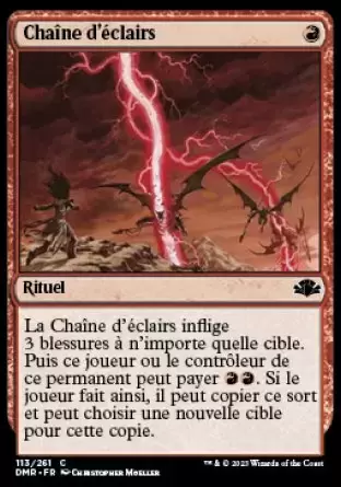 Dominaria Remastered - Chaîne d\'éclairs