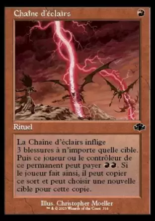 Dominaria Remastered - Chaîne d\'éclairs