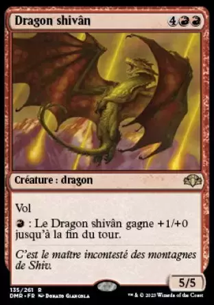 Dominaria Remastered - Dragon shivân