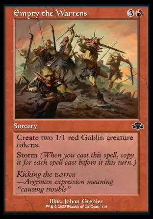 Dominaria Remastered - Évacuation des terriers