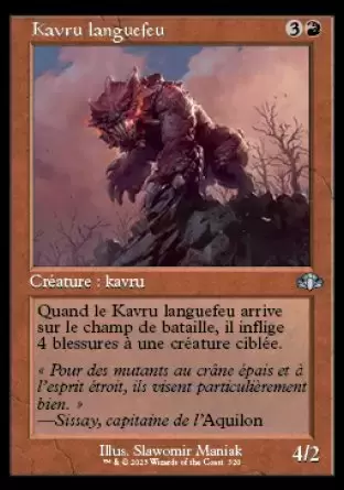 Dominaria Remastered - Kavru languefeu
