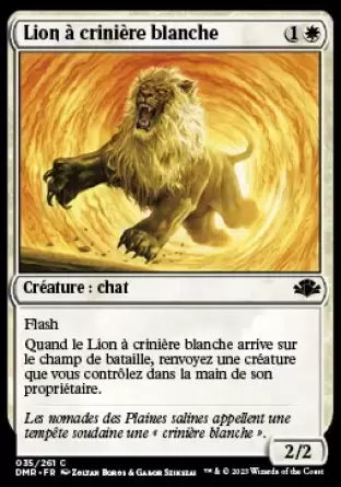 Dominaria Remastered - Lion à crinière blanche