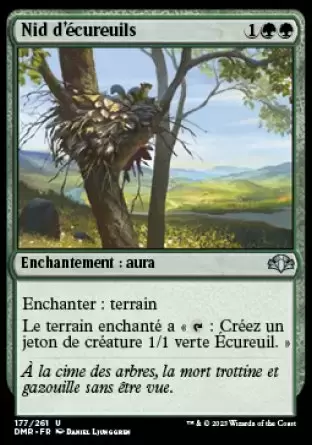 Dominaria Remastered - Nid d\'écureuils
