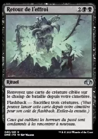 Dominaria Remastered - Retour de l\'effroi