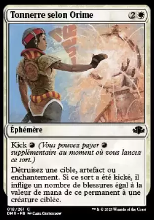 Dominaria Remastered - Tonnerre selon Orime