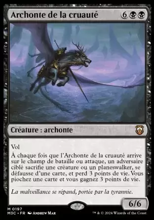 Horizons du Modern III (3) - Commander Decks - Archonte de la cruauté