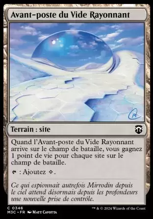 Horizons du Modern III (3) - Commander Decks - Avant-poste du Vide Rayonnant