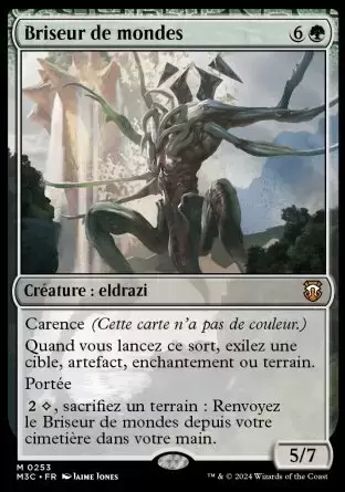 Horizons du Modern III (3) - Commander Decks - Briseur de mondes