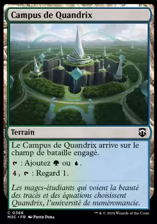 Horizons du Modern III (3) - Commander Decks - Campus de Quandrix