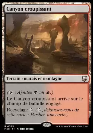 Horizons du Modern III (3) - Commander Decks - Canyon croupissant