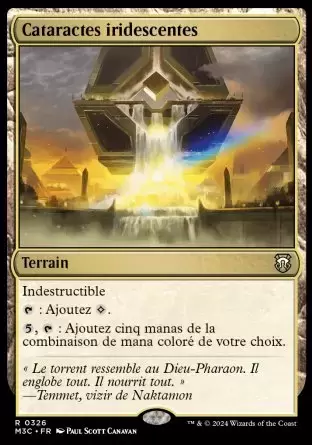 Horizons du Modern III (3) - Commander Decks - Cataractes iridescentes