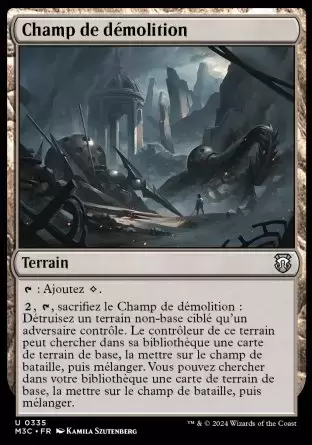 Horizons du Modern III (3) - Commander Decks - Champ de démolition