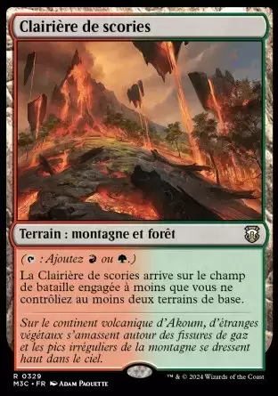 Horizons du Modern III (3) - Commander Decks - Clairière de scories