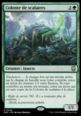 Horizons du Modern III (3) - Commander Decks - Colonie de scalaires