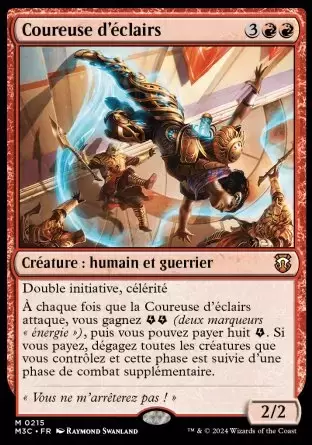 Horizons du Modern III (3) - Commander Decks - Coureuse d\'éclairs