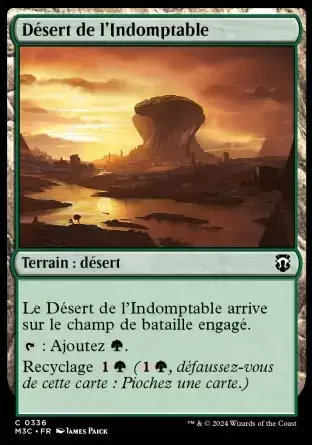 Horizons du Modern III (3) - Commander Decks - Désert de l\'Indomptable