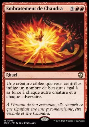 Horizons du Modern III (3) - Commander Decks - Embrasement de Chandra
