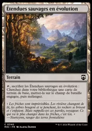 Horizons du Modern III (3) - Commander Decks - Étendues sauvages en évolution