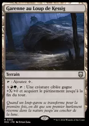 Horizons du Modern III (3) - Commander Decks - Garenne au Loup de Kessig
