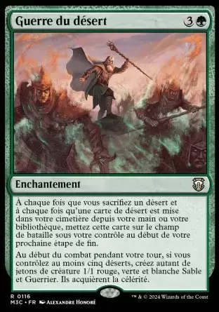 Horizons du Modern III (3) - Commander Decks - Guerre du désert