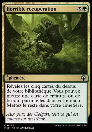 Horizons du Modern III (3) - Commander Decks - Horrible récupération