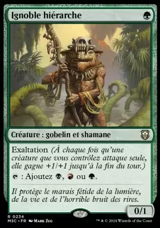 Horizons du Modern III (3) - Commander Decks - Ignoble hiérarche