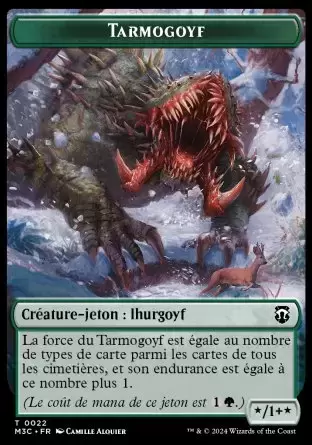 Horizons du Modern III (3) - Commander Decks - Jeton Tarmogoyf