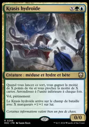 Horizons du Modern III (3) - Commander Decks - Krasis hydroïde
