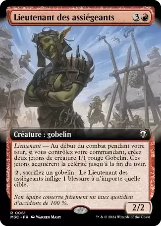 Horizons du Modern III (3) - Commander Decks - Lieutenant des assiégeants