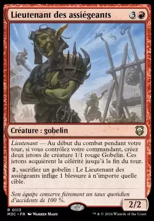 Horizons du Modern III (3) - Commander Decks - Lieutenant des assiégeants