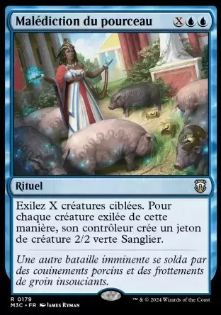 Horizons du Modern III (3) - Commander Decks - Malédiction du pourceau