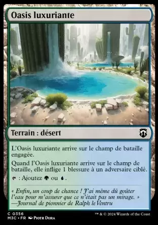 Horizons du Modern III (3) - Commander Decks - Oasis luxuriante