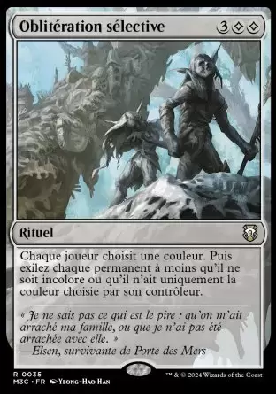 Horizons du Modern III (3) - Commander Decks - Oblitération sélective