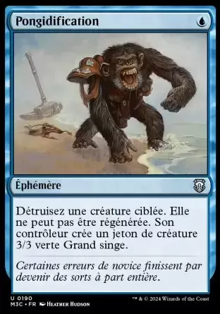 Horizons du Modern III (3) - Commander Decks - Pongidification