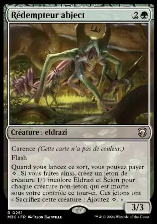 Horizons du Modern III (3) - Commander Decks - Rédempteur abject