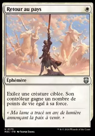 Horizons du Modern III (3) - Commander Decks - Retour au pays