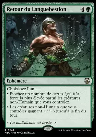 Horizons du Modern III (3) - Commander Decks - Retour du Languebestion