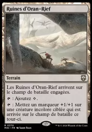 Horizons du Modern III (3) - Commander Decks - Ruines d\'Oran-Rief
