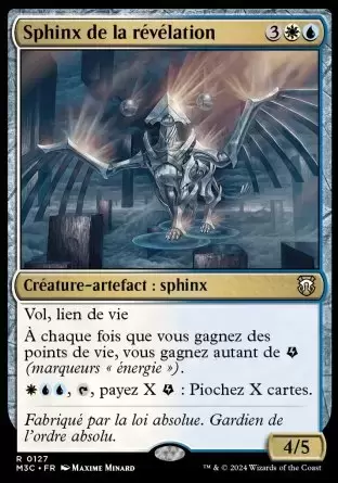 Horizons du Modern III (3) - Commander Decks - Sphinx de la révélation