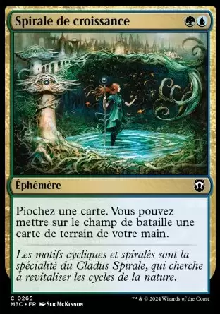 Horizons du Modern III (3) - Commander Decks - Spirale de croissance