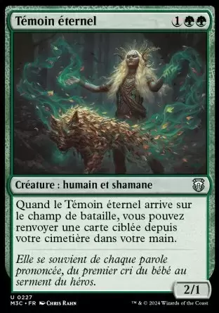 Horizons du Modern III (3) - Commander Decks - Témoin éternel
