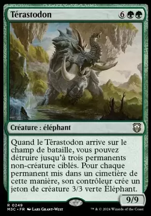 Horizons du Modern III (3) - Commander Decks - Térastodon