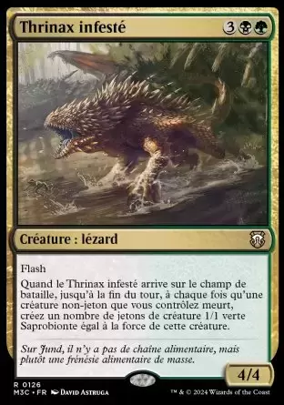 Horizons du Modern III (3) - Commander Decks - Thrinax infesté