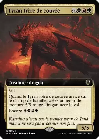 Horizons du Modern III (3) - Commander Decks - Tyran frère de couvée