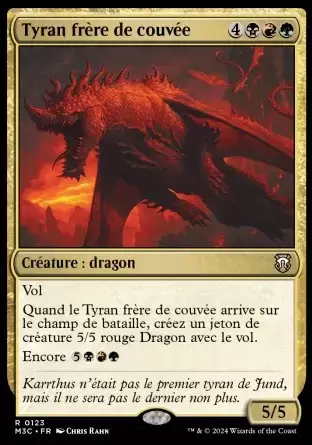 Horizons du Modern III (3) - Commander Decks - Tyran frère de couvée