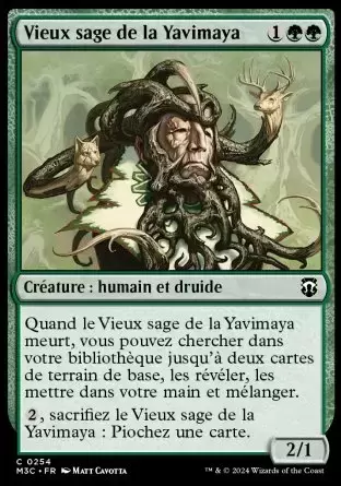 Horizons du Modern III (3) - Commander Decks - Vieux sage de la Yavimaya