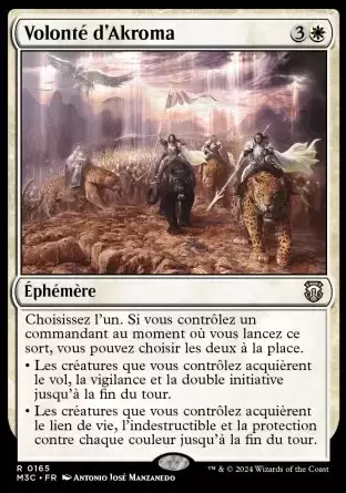 Horizons du Modern III (3) - Commander Decks - Volonté d\'Akroma