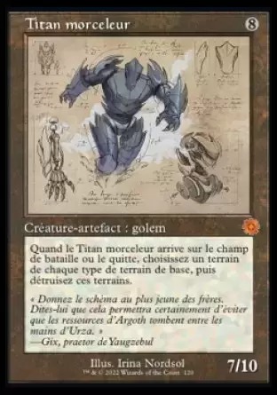 La Guerre Fratricide - Artefacts Retro - Titan morceleur
