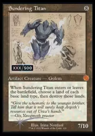 La Guerre Fratricide - Artefacts Retro - Titan morceleur
